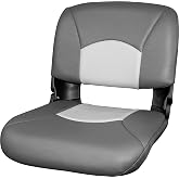 Tempress 45608 All-Weather High-Back Boat Seat - Charcoal/Gray