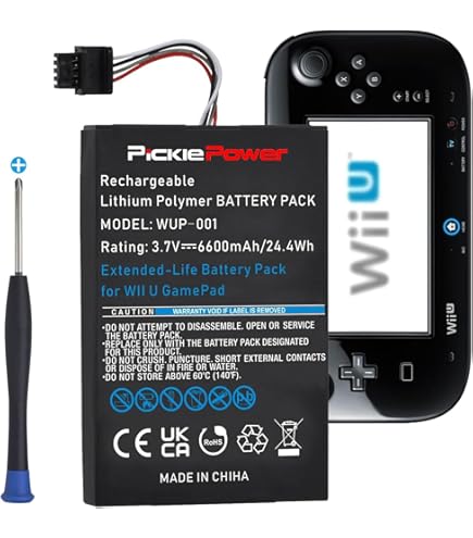 YOUSHARES Wii U Gamepad Charger - Sturdy Wii U Charger, Power Cord