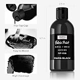 Nicpro Black Fabric Paint 8.45 oz 250 ml Permanent Textile Paint for Fabric view 2