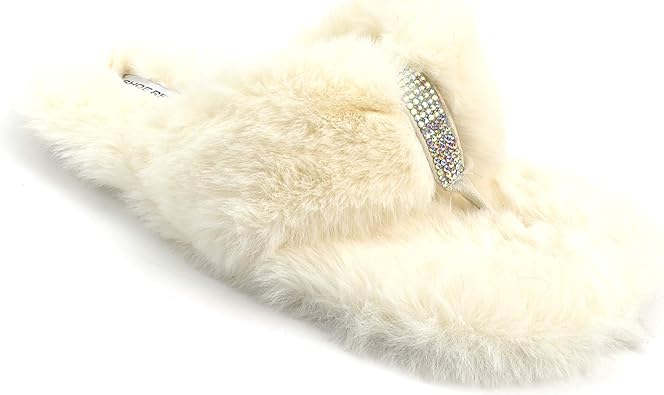 slippers with rhinestones