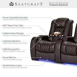 Seatcraft Diamante - Home Theater Seating - Living