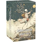 Han Yu Bowen Garden Tarot Deck &ndash; Vintage Botanical Tarot Cards with Skull &amp; Floral Art, 78 Card Deck for Intuition, Reflection &amp; Daily Guidance, Aesthetic Spiritual Gift for Beginners &amp; Readers