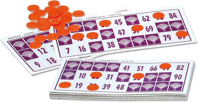 - Bingo Lotería automática | Incluye 48 cartones, 90 bolas imborrables y fichas de juego |Un juego de siempre para toda la familia | Medidas: 235 x 310 x 17 mm (20805) — foto 3 de 6