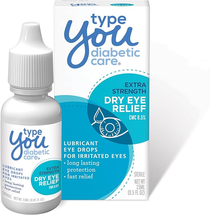 Type You Diabetic Care, Dry Eye Relief, 0.5 Ounce Health & Personal Care