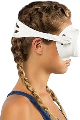 Cressi F1 Frameless Diving Mask Anti-Fog Tempered Glass White view 8