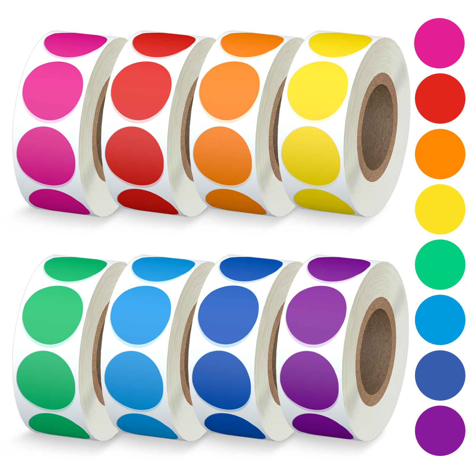 Misofuki 4000 PCS 3/4" Garage Sale Price Stickers