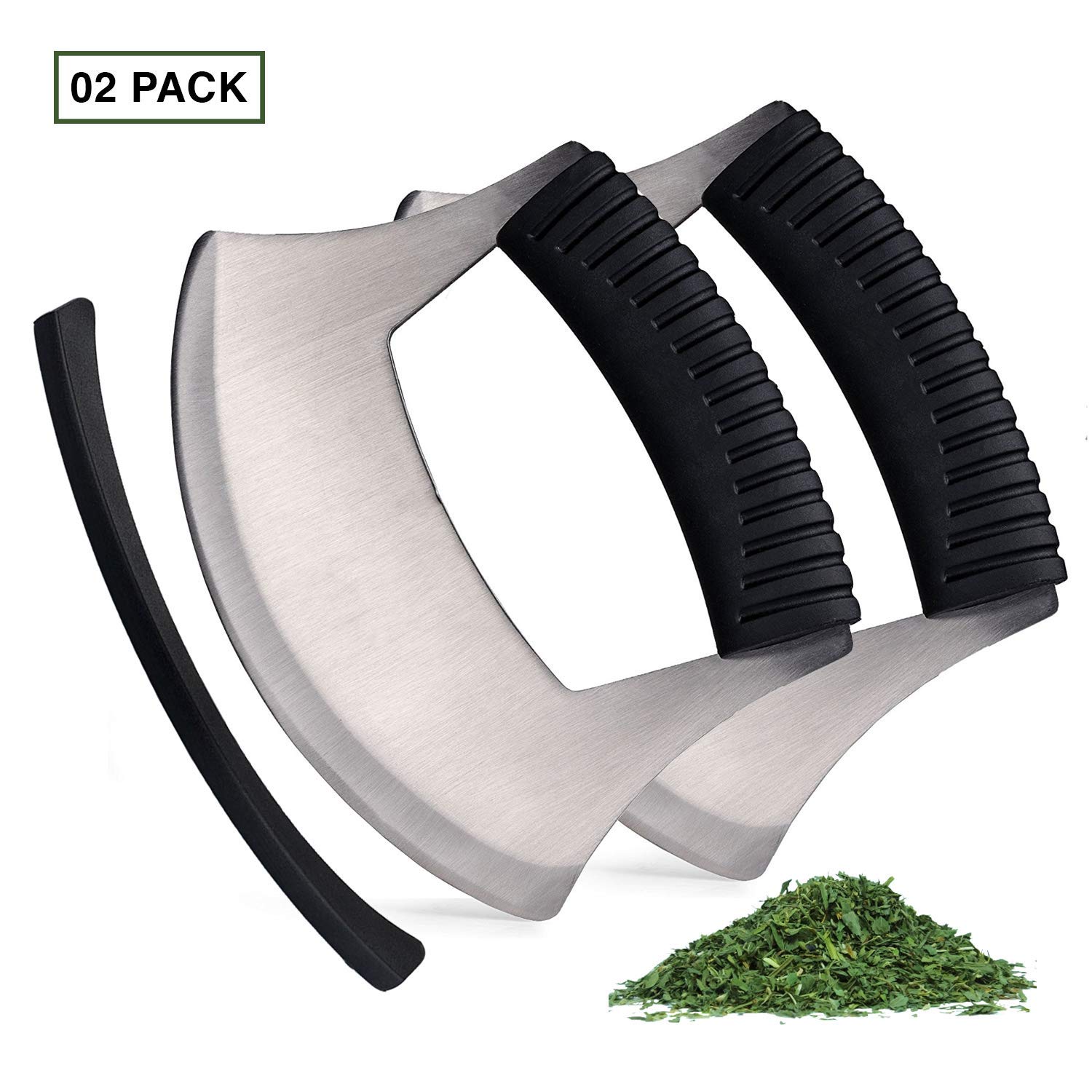 Pizza Cutter with Protective Cover, Multipurpose Cheese Slicer, Dough