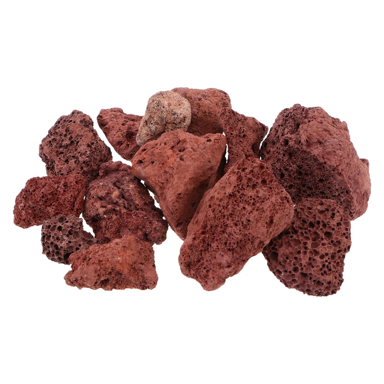 500g for Fish Tank- Aquarium Volcanic Stone Decorative Rocks Ornament for Marine and Freshwater Aquariums