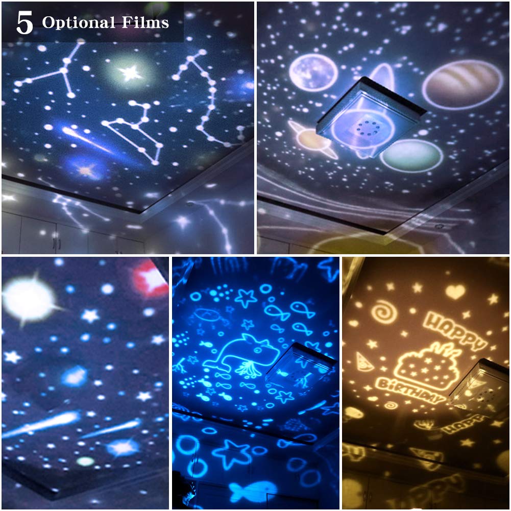 Amazon.com: misognare Star Night Light Universe - Proyector ...