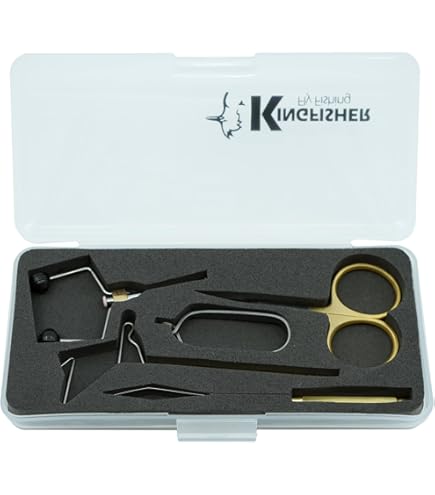 Amazon.com : Zephr Travel Fly Tying Kit w/Travel Bag for Fly