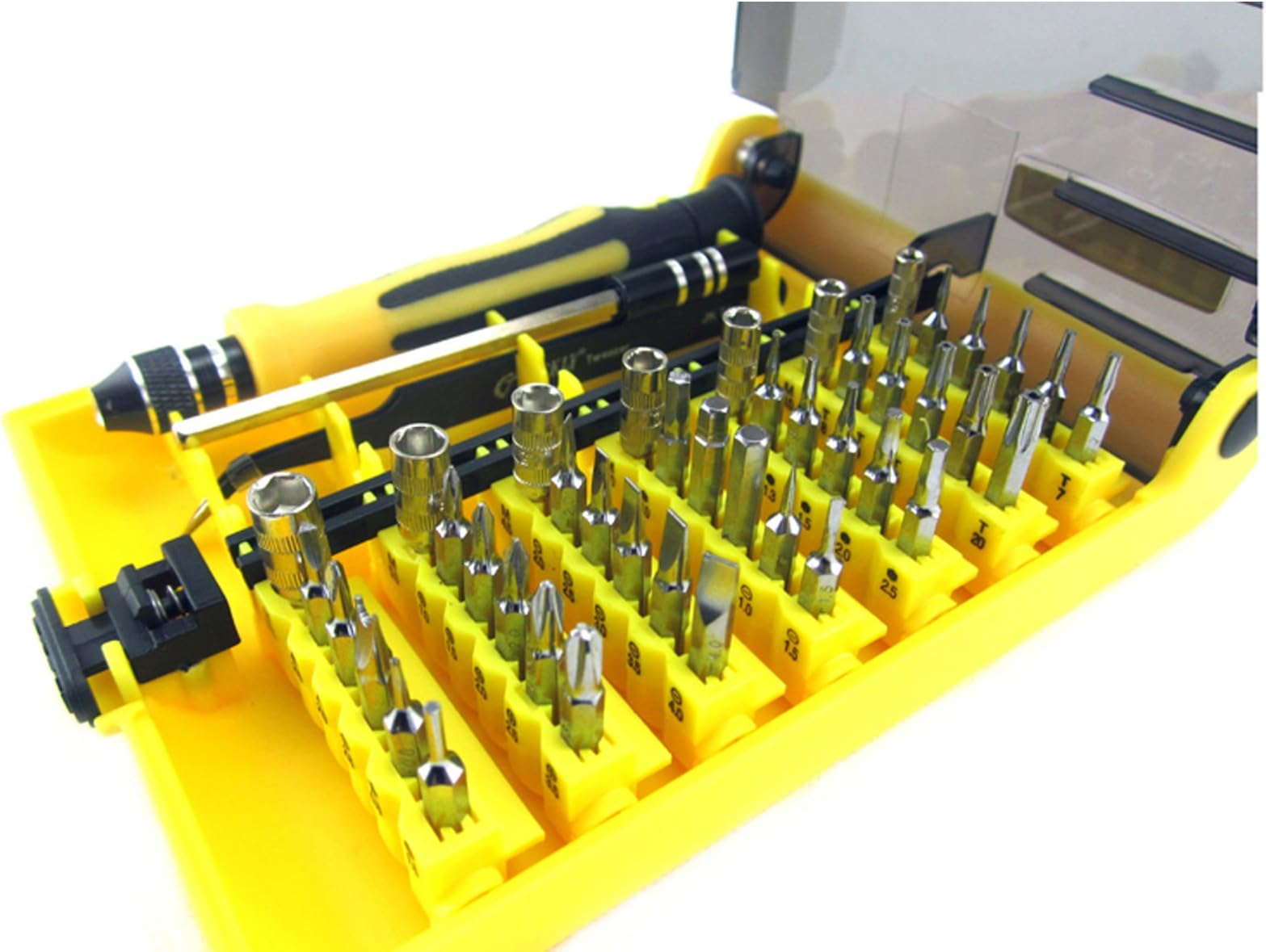 ACENIX® New Super 45 iN 1 Hardware Screw Driver Laptops Manual Tool Set Kit For Computer