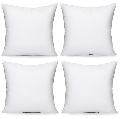 Uk Care Direct Luxury 18 Inch 45cm Hollowfibre Cushion Pads Inners