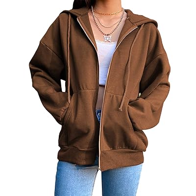 y2k oversized zip up hoodie
