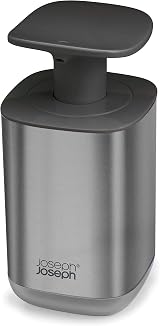 Joseph Joseph Hygienic Easy-Push Soap Dispenser Stainless Steel 12