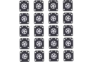 ApplianPar Metering Diaphragm Gasket Assembly A015019 for Zama C1M-W26 C1M-W26C C1M-W47 C1M-EL35 C1M-FR1 C1U-K39A C1Q-K73 Carburetor Repair Kits Pack of 20