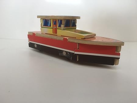 Amazon 木のおもちゃ 3dパズルふね 船 潜水艦 おもちゃ