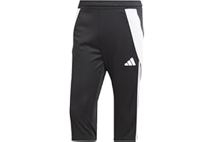 adidas Men's Tiro 24 3/4 Pant, Black/White, Medium