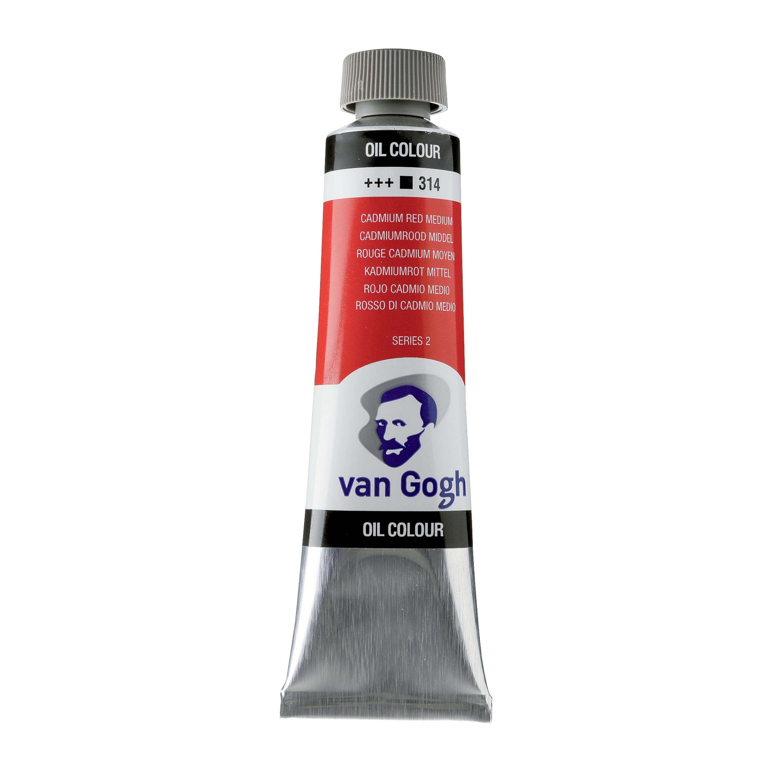 Van Gogh Oil Colour Paint, 40ml Tube, Cadmium Red Medium 314