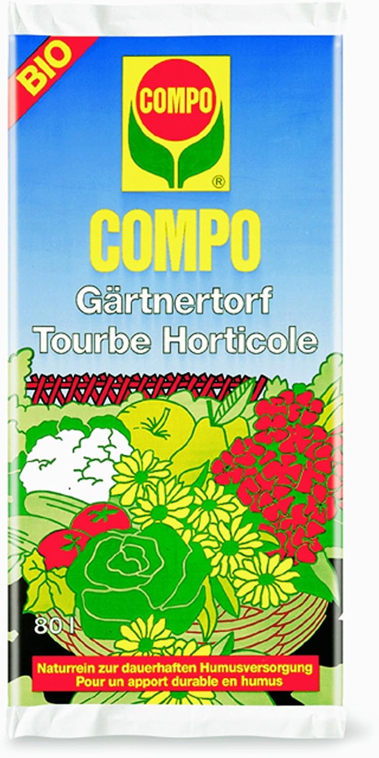 Compo Substratos Turba Gärtnertorf, 80 l: Amazon.es: Jardín