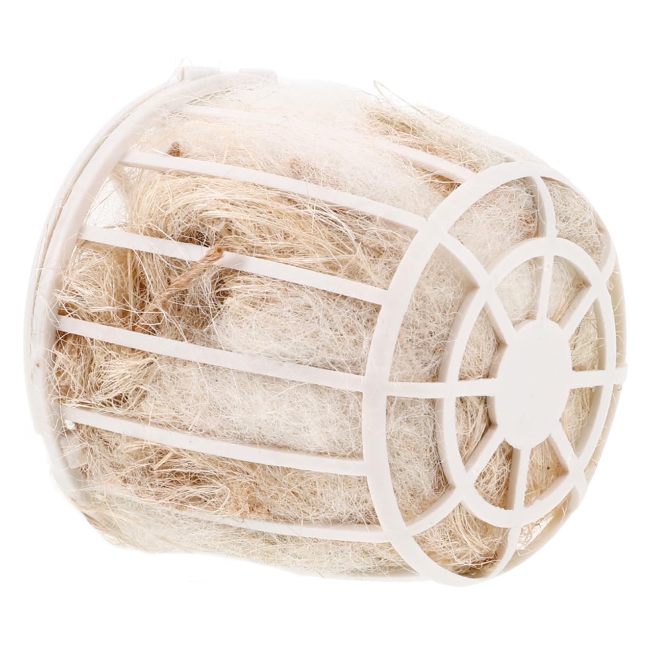 WOONEKY Nesting Material for Birds, Must Have Nesting Material for Canaries, Small Birds, Jute + Cotton Material