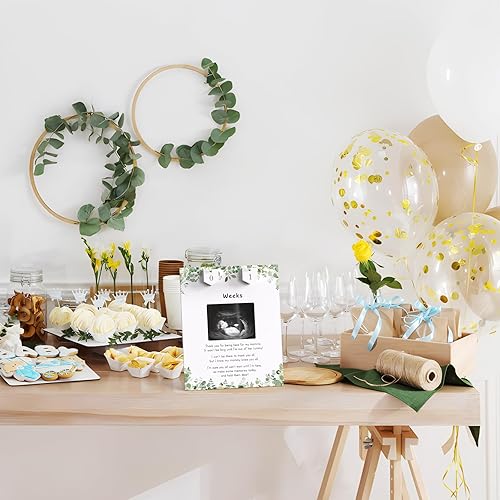 Greenery Baby Shower Games Welcome Sign A Message from The Bump