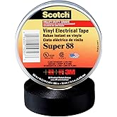 Scotch Super 88 Electrical Tape, 3/4" x 66' x 0.0085", 10 per Case