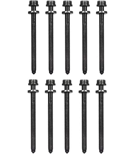 Maxlock Titanium Cylinder Head Stud Kit For Yamaha Blaster 200 YFS200 - Allen Head, Heavy Duty, Lifetime Warranty