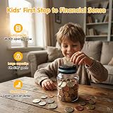 Pup Go Digital Money Box UK Coins Automatic Counting Large Capacity view 6
