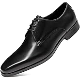 FRASOICUS Mens Oxford Shoes Genuine Leather Dress Shoes