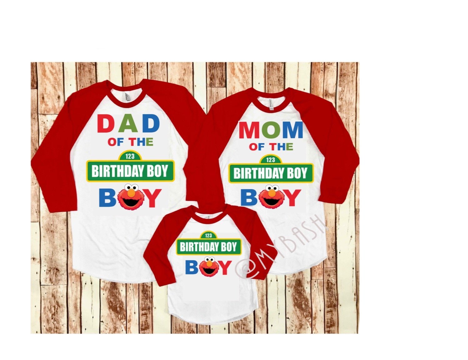 elmo mom and dad shirt