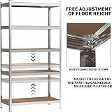 EFAN 5 Tier Garage Shelving 150x70x30cm Heavy Duty Racking 175KG per Shelf view 4