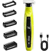 DSP Electric Beard Trimmer and Shaver, Face & Body Hair Trimmer for Men, Travel Lock, Low Noise, Electric Razor for Teen Boys, Facial Trimmer for Men, Waterproof