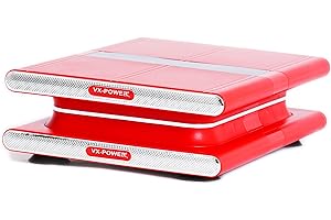 VX-POWER EVOLUTION FITNESS VX-Power Butterfly Legs - Vertical Vibration Plate - Home Vibration Platform for Improved Circulation & Wellness - Leg Training Equipment and Exerciser