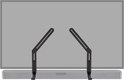 ECHOGEAR Soundbar Wall Mount Bracket Universal Depth Adjustable 6.6" - 20 lb