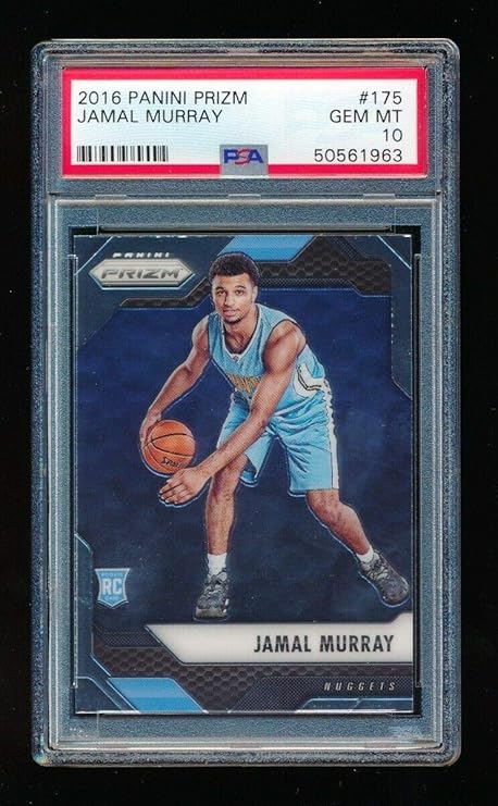 Amazon PSA 10 JAMAL MURRAY 2016 PANINI PRIZM 175 RC ROOKIE CARD 
