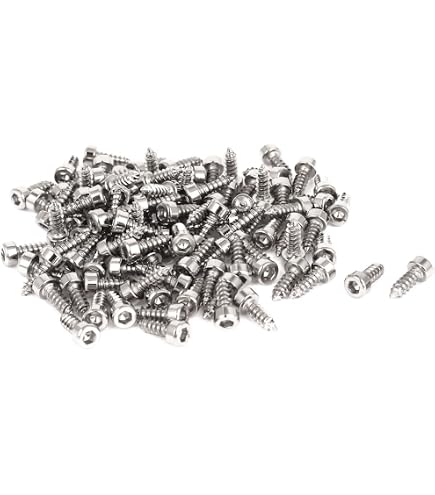 Lot De 10 Vis Auto-Taraudeuses M5x12mm - Tête Bombée Phillips - Acier Inox 316 - Marque Uxcell - Neuf