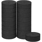 15 Pack Cloning Collars Inserts, Hydroponics Systems Cloning Sponge DIY Cloner &amp; Clone Machines Garden Plant Clonin G Accessories Fits 2 Inch Net Cups (Black)