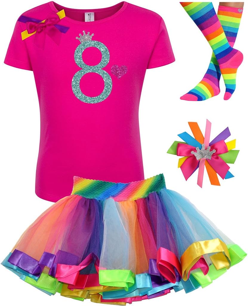 rainbow shirt outfit