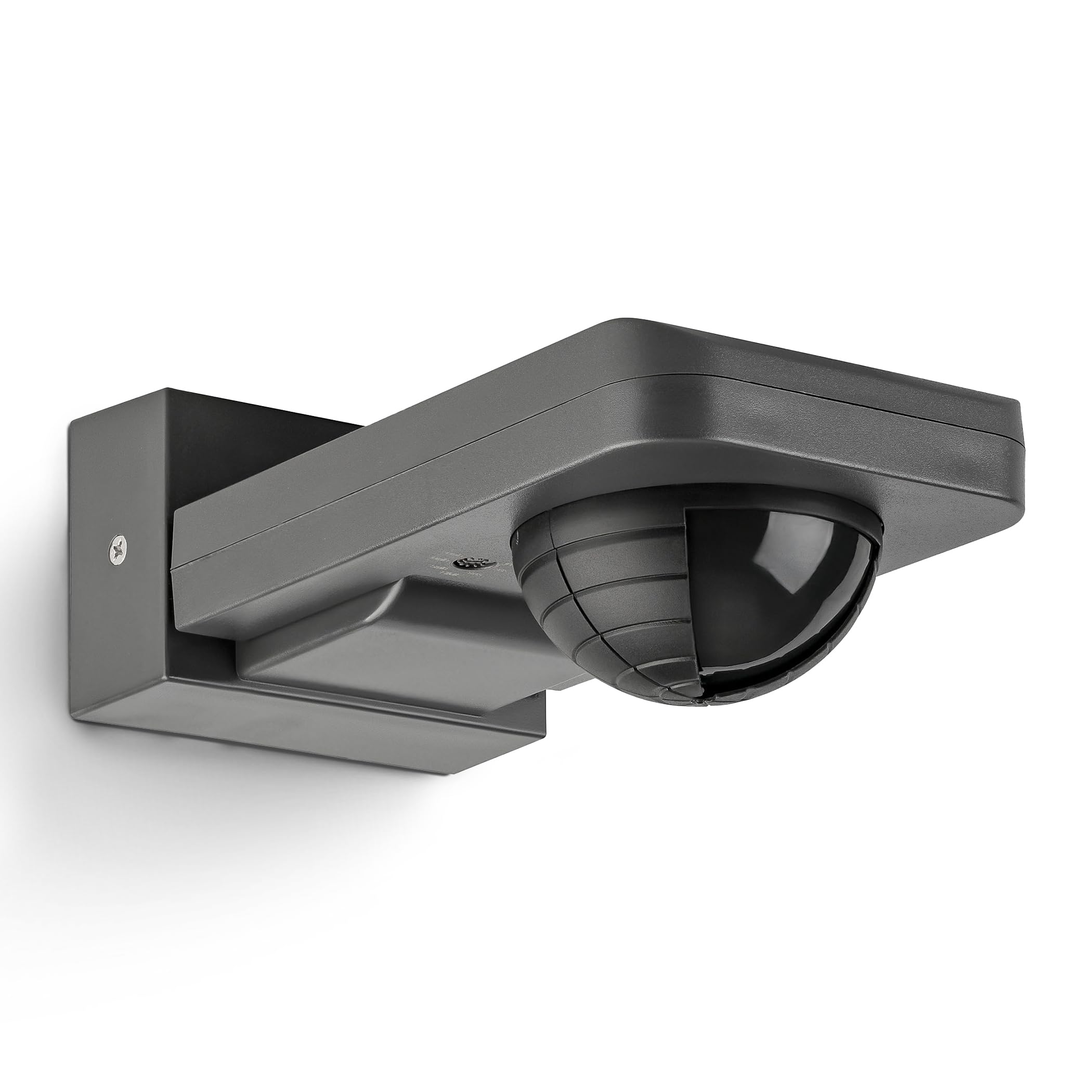 SEBSON PIR Sensor Outdoor IP65 - Surface Ceiling Wall Mounted, Programmable, 20m/360° - Infrared Motion Sensor for LED Lights with 3 Sensors, 3-Wire