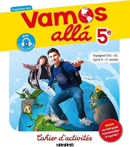 Download Vamos allá 5e - Cycle 4, 1ere année - Espagnol LV2 (A1) - Cahier d'activités PDF