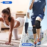 PLIKSUVER 20MM Thick Sponge Knee Pads Anti-Slip Garden Volleyball Dance Yoga view 4