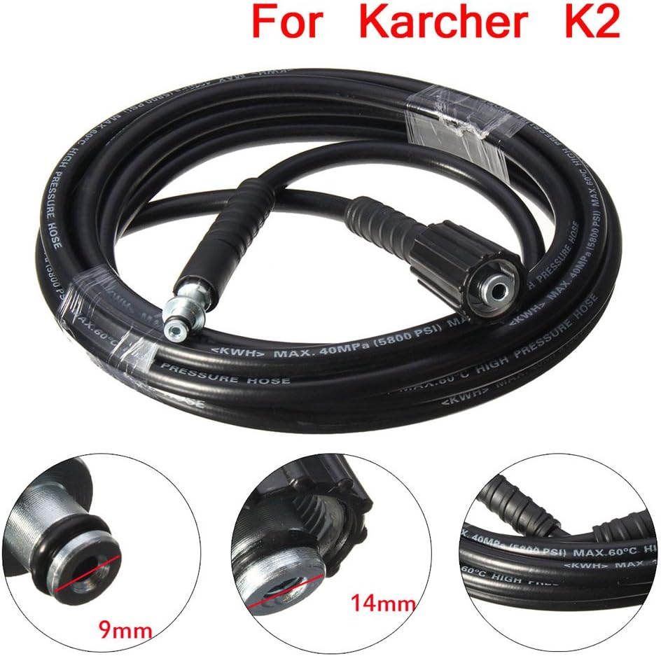 Grizack 5M 5800PSI/160BAR High Pressure Replacement Pipe Hose for Karcher K2 Cleaner
