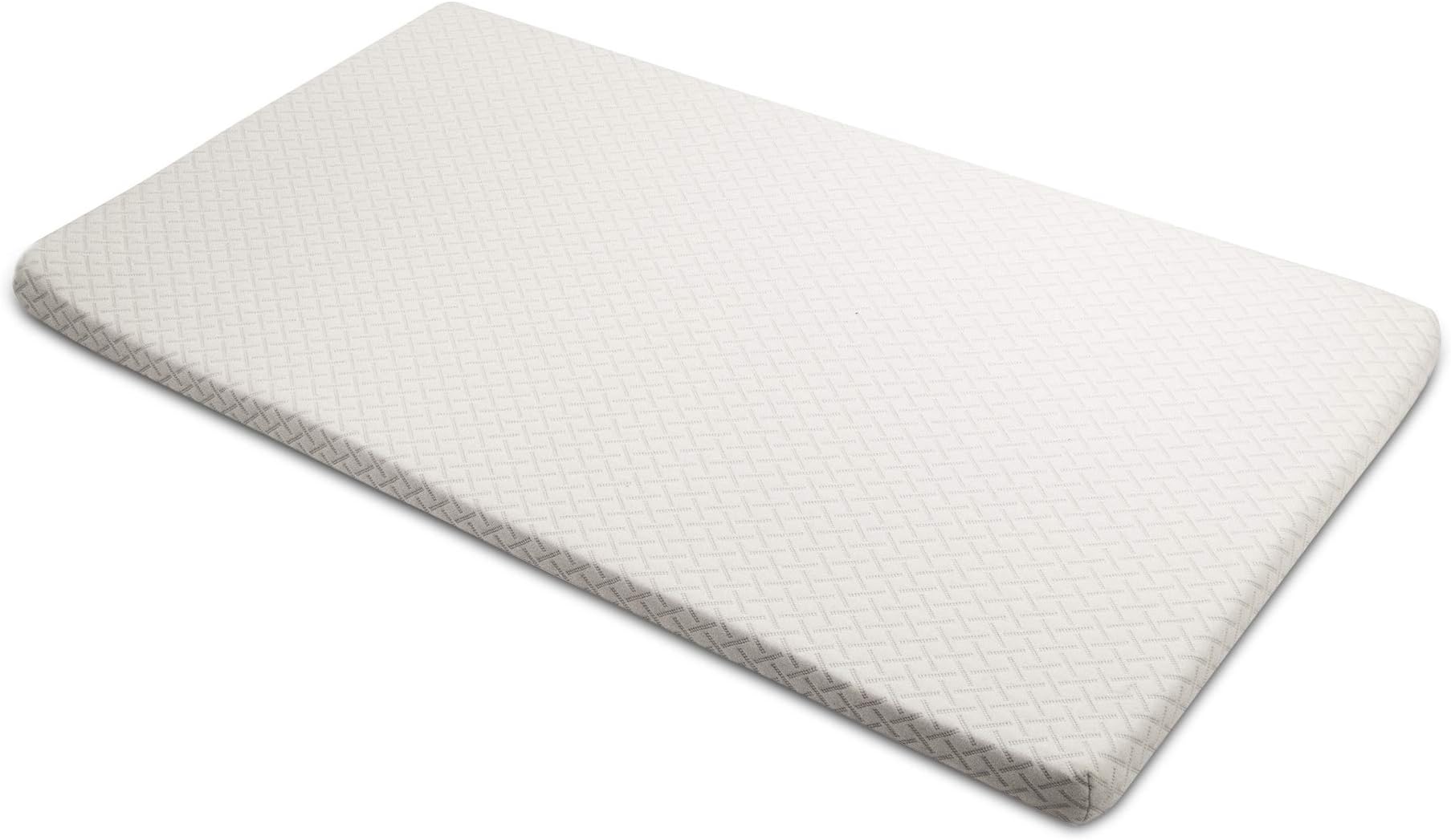Official Amazon Exclusive NapYou Crib Mattress Topper for Baby/Toddler Bed with Removable Waterproof Organic Cotton Cover
