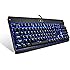 EagleTec KG010 Gaming / Industrial / Office Mechanical Keyboard With LED Backlit 104 Key (Black)