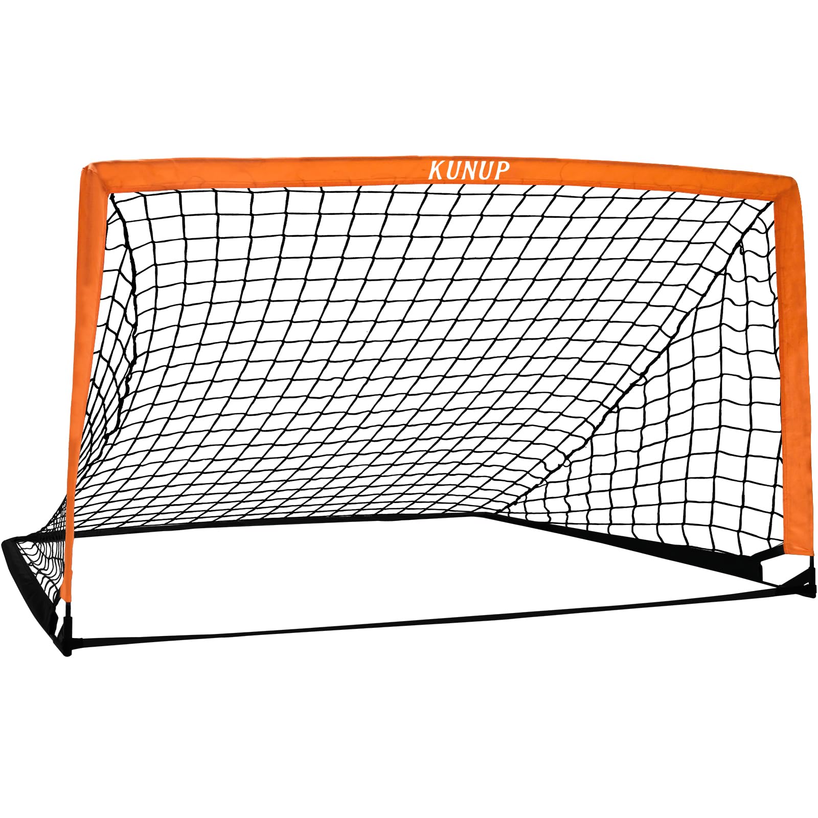 Photo 1 of ***UNKNOWN MISSING PIECES**** 5×3 6x4 9x5 FT Portable Kids Soccer Goal for Backyard, Foldable Soccer Practice Net with Carrying Bag for Toddler Youth Adult Pop Up Soccer Training Equipment Indoor and Outdoor Sports Game