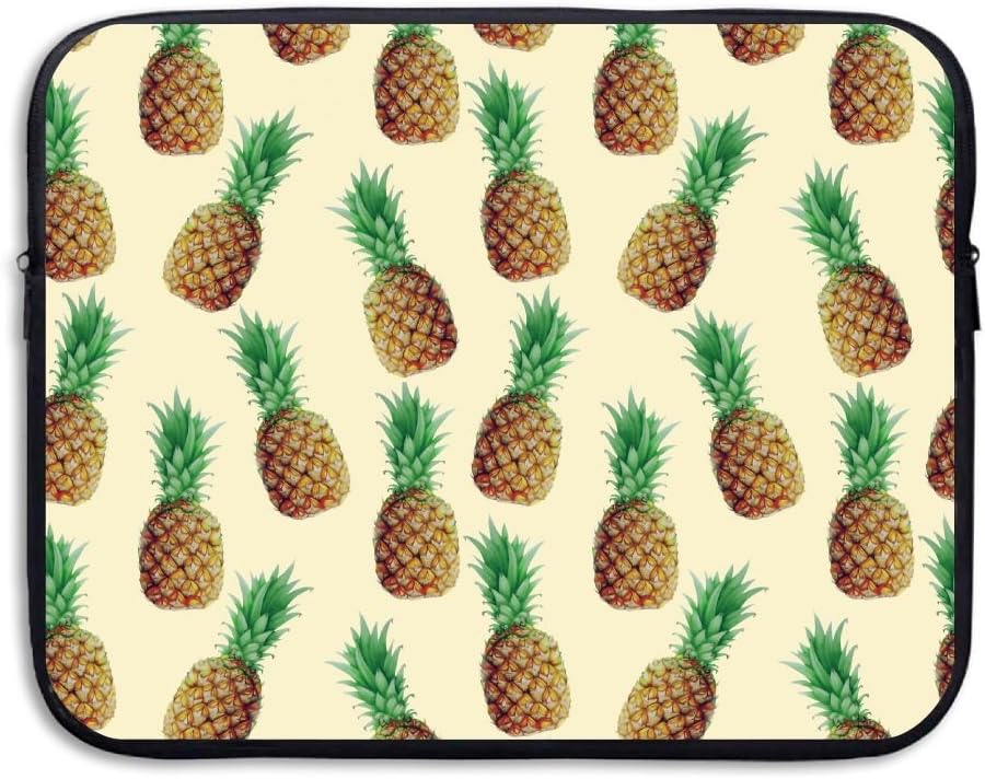 Pineapple Pattern 13-15 Inch Water Proof Laptop Sleeve Case Laptop Bag Cover Bag