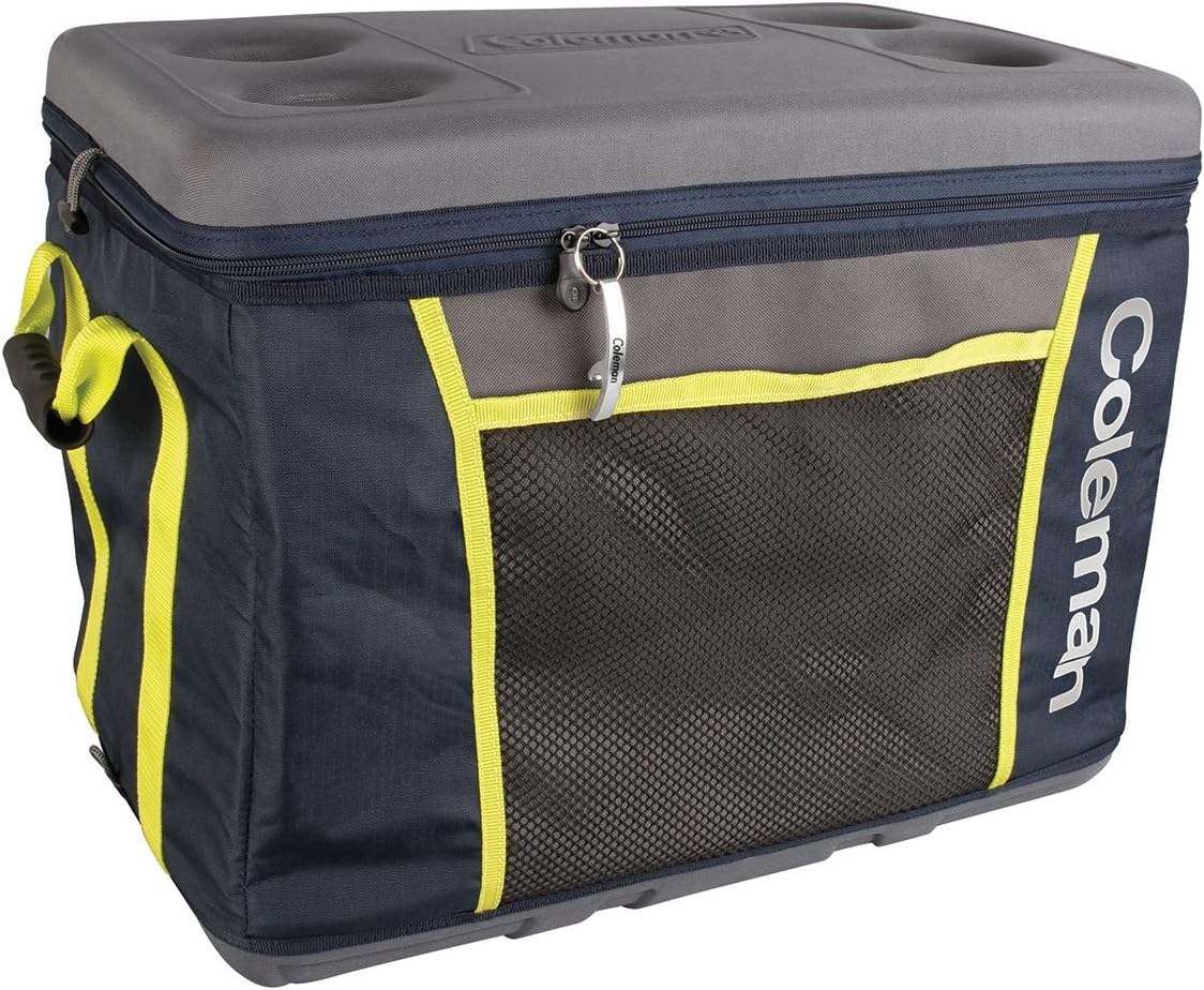 Super Saturday Coleman Sport 45 Can Collapsible Soft Cooler Yellow Blue Boxing Day 2019 Cheap