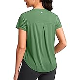 G Gradual Women's Workout Tops Short Sleeve Lightweight Athletic Yoga Running Shirts Loose Fit Quick Dry Gym T-Shirts