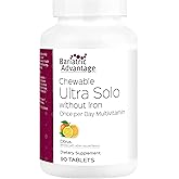Bariatric Advantage - Chewable Ultra Solo Without Iron - Citrus - 90 Tablets - (Pack of 1)