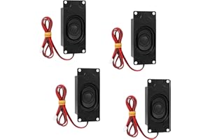 4 PCS Speaker 3 Watt 8 Ohm Micro Speaker 8ohm 3w DIY Speaker for Advertising Machines Small Electronic Projects LCD TV Monito